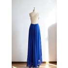 Princessly.com-K1000320-One Shoulder Royal Blue Beaded Chiffon Long Prom Party Dress-01