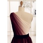 Princessly.com-K1000072-One Shoulder Ombre Chiffon Long Bridesmaid Dress-01