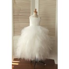 Princessly.com-K1000341-Princess Cross Back Ivory Lace Ruffle Tulle Skirt Flower Girl Dress with big bow-02