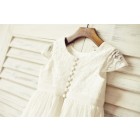 Princessly.com-K1000079-Ivory Lace Chiffon Flower Girl Dress with Cap Sleeves-01