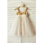 Princessly.com-K1000126-Thin Straps Gold Sequin Ivory Tulle Flower Girl Dress-01