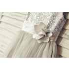 Princessly.com-K1000089-Silver Sequin Gray Tulle Flower Girl Dress-01