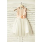 Princessly.com-K1000089-Silver Sequin Gray Tulle Flower Girl Dress-01