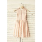 Princessly.com-K1000111-Blush Pink Lace Flower Girl Dress-01