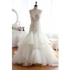 Princessly.com-K1000073-Backless Lace Organza Beaded Ruffle Wedding Dress-05