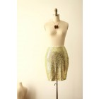 Princessly.com-K1000263-Gold Sequin Fitted Skirt/Short Women Skirt-01