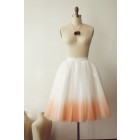 Princessly.com-K1000277-Ombre Ivory/Pink Tulle Skirt/Short Woman Skirt-01