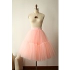 Princessly.com-K1000274-Pink Tulle Skirt/Short Woman Skirt-01