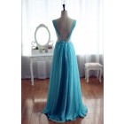 Princessly.com-K1001926-Sage Blue Chiffon Bridesmaid Dress Prom Dress-01