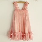 Princessly.com-K1003968-Blush Pink Chiffon Straps Wedding Flower Girl Dress-01