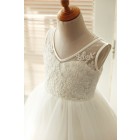 Princessly.com-K1003313-V Back Ivory Lace Tulle Wedding Flower Girl Dress-01