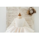 Princessly.com-K1004180-Long Sleeves V Back Crystal Beaded Tulle Satin Wedding Flower Girl Dress Kids Party Dress-01