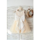 Princessly.com-K1003448-Ivory Lace Champagne Tulle Wedding Flower Girl Dress with Big Bow-01