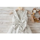 Princessly.com-K1003460-Ivory Lace Deep V Back Wedding Flower Girl Dress with Silver lining/bow-01