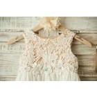 Princessly.com-K1003377-Boho Beach Ivory Lace Chiffon Wedding Flower Girl Dress-01