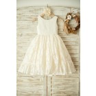 Princessly.com-K1003359-Ivory Lace Champagne Tulle Wedding Flower Girl Dress-01