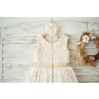 Princessly.com-K1003552-Ivory Lace Champagne Tulle Wedding Flower Girl Dress with Sash-01