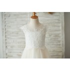 Princessly.com-K1003535-Ivory Lace Champagne tulle Cap Sleeves Wedding Flower Girl Dress with Beading-01