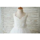 Princessly.com-K1003543-Ankle Length Ivory Lace Tulle 3D Flowers Wedding Flower Girl Dress with Big Bow-01