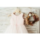 Princessly.com-K1003644-Ivory Lace Tulle Pink Satin Wedding Flower Girl Dress Junior Bridesmaid Dress-01