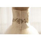Princessly.com-K1000017-Strapless Sweetheart Tulle Ball Gown Wedding Dress with Beaded Waist-01