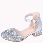 Princessly.com-K1003936-Silver/Pink Glitter Rhinestone High Heel Baby Kids Princess Party Shoes Wedding Flower Girl Shoes-01