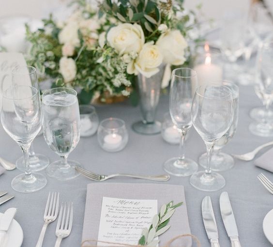 5 Tips For Chic And Modern Grey Wedding