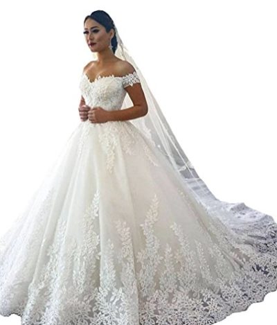lace ball gown 