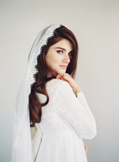cathedral lace veil