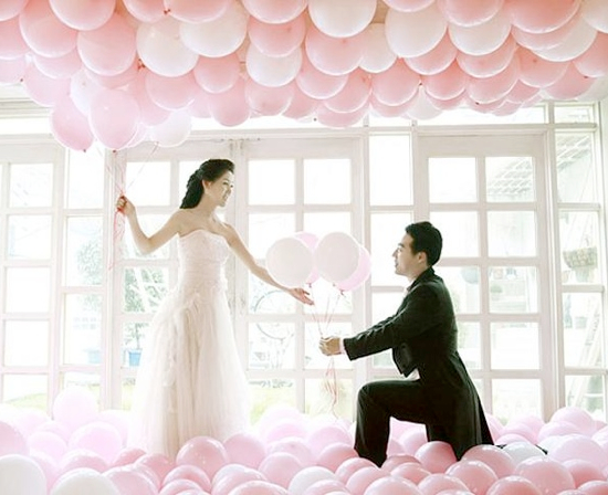 4 creative wedding balloon decorations for you to choose from
